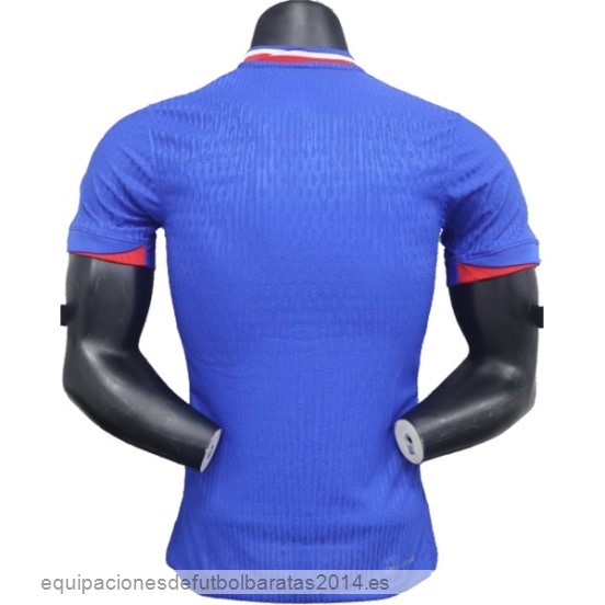 Nuevo 1ª Jugadores Camiseta Francia 2024 Azul Baratas
